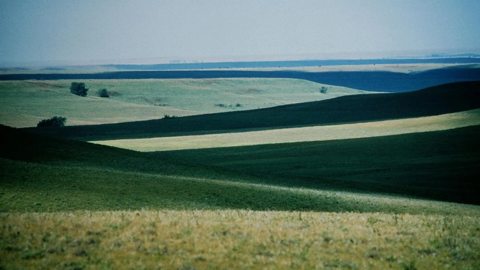 The open tallgrass prairie of the Flint Hills, Kansas